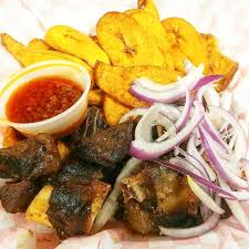Fried Plantain + Suya