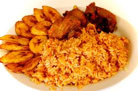 Jollof Rice & Plantain